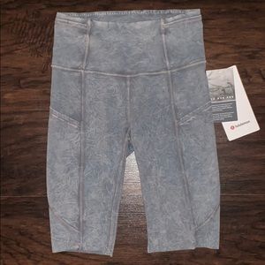 NWT Lululemon Fast & Free Ice Dye 10” Shorts 2